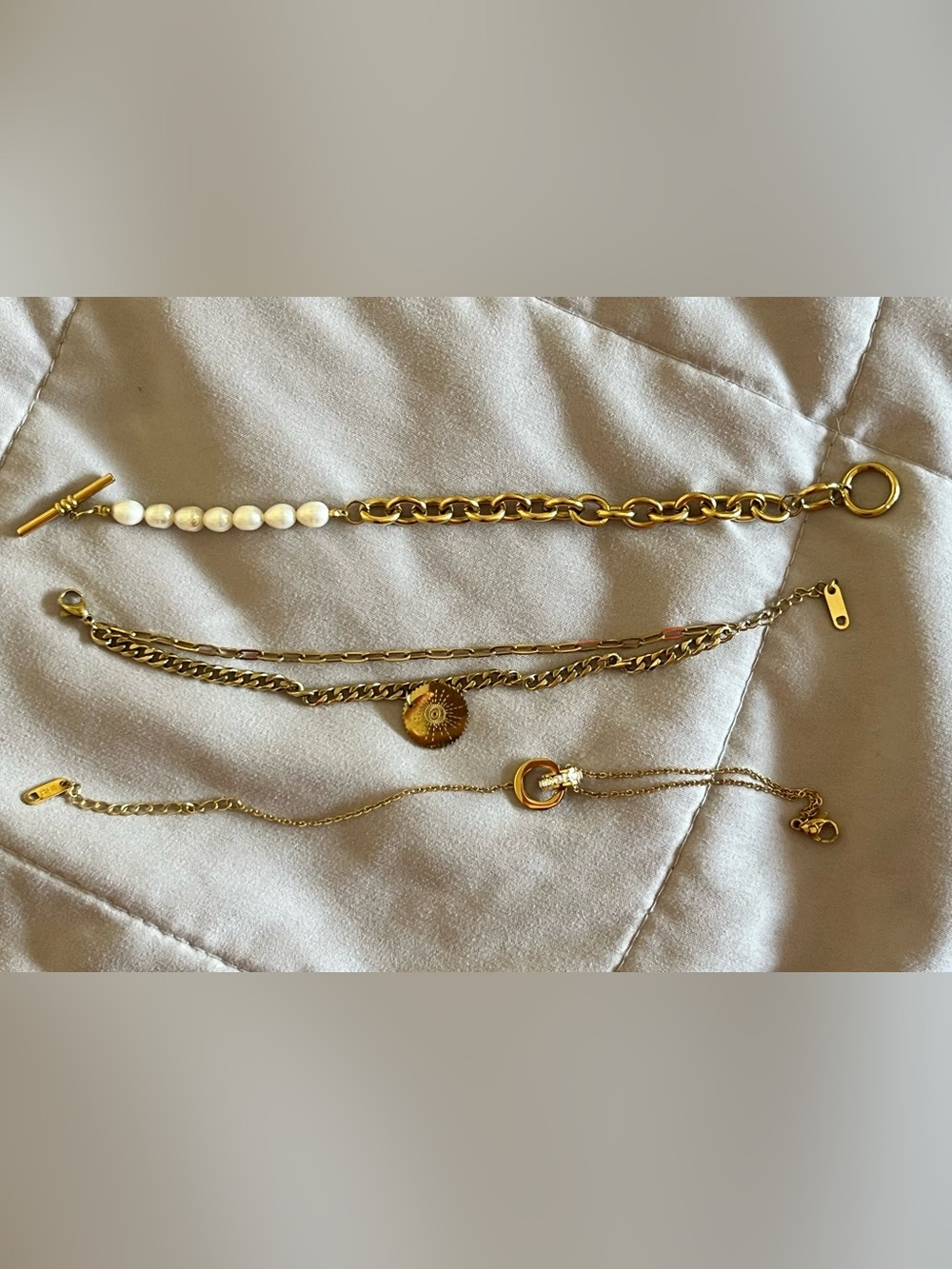 Gold Multi-Layer bracelet Set